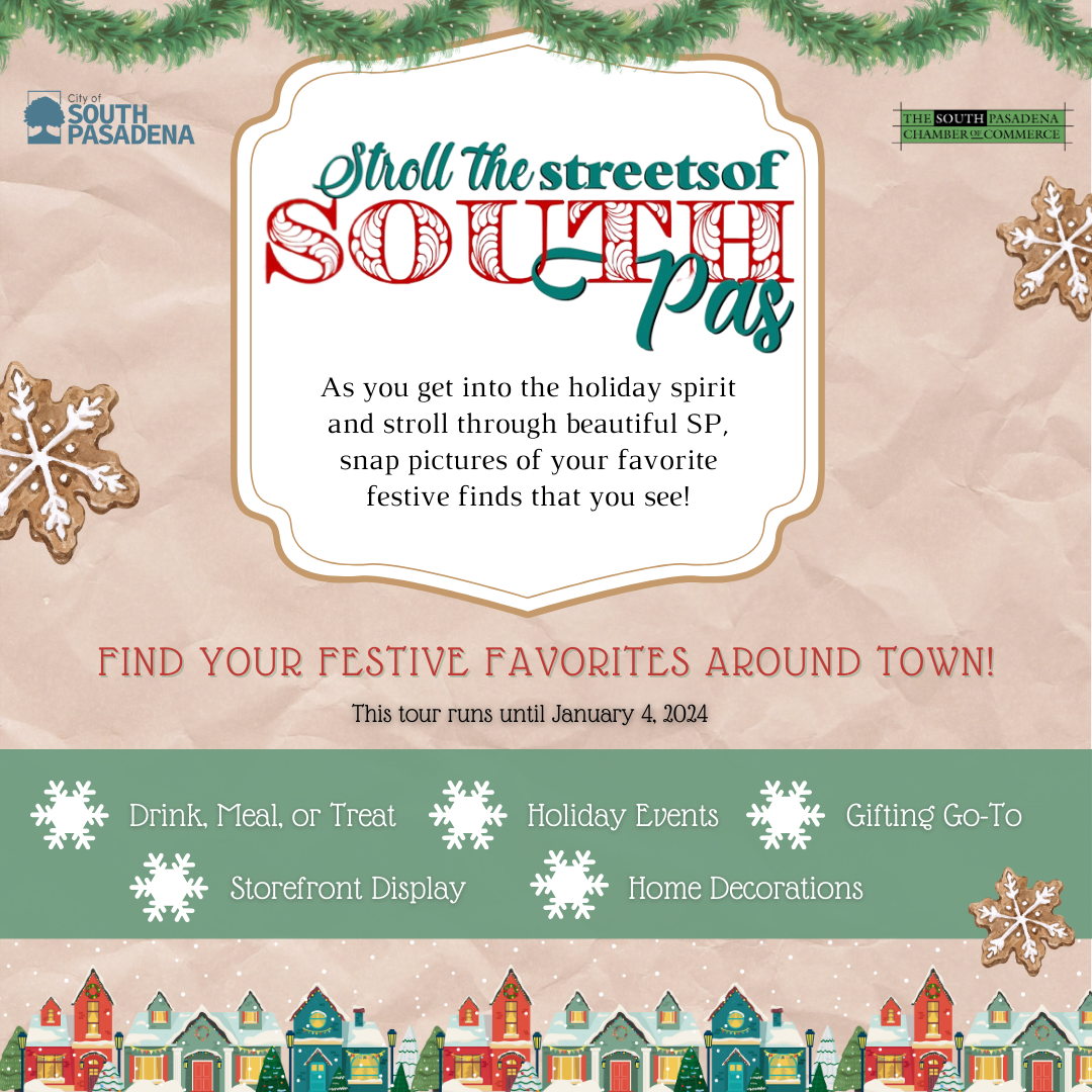 Stroll the Streets of South Pas for the Holidays