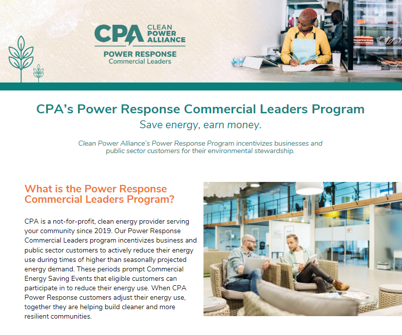 Business Owners: Save Energy & Earn Money with CPA